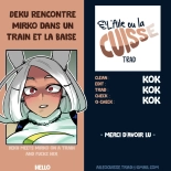 Deku Rencontre Mirko dans un Train et la Baise : page 7