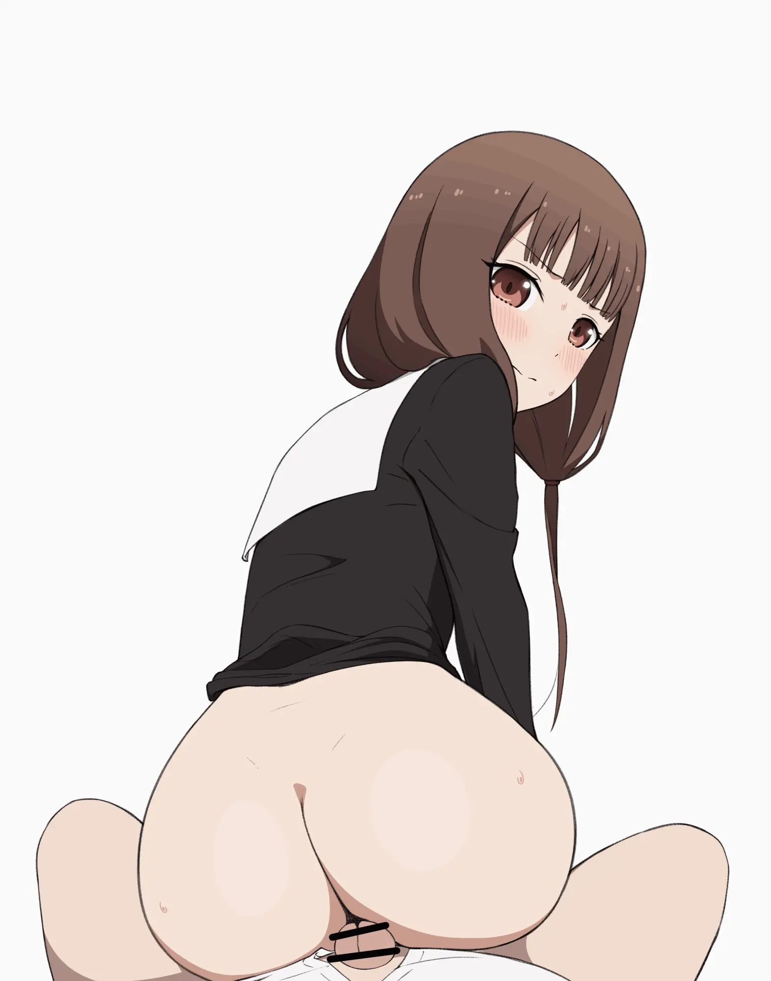 Iino Miko Ass Job Photo Shoot : page 17