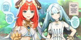 hentai Nilou & Faruzan Double HJ
