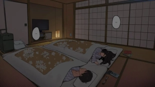 hentai Onsen Ryokan nite Kanojo to Nemurenai Yoru, Anmoku no Ryoukai de Hajimaru Sex