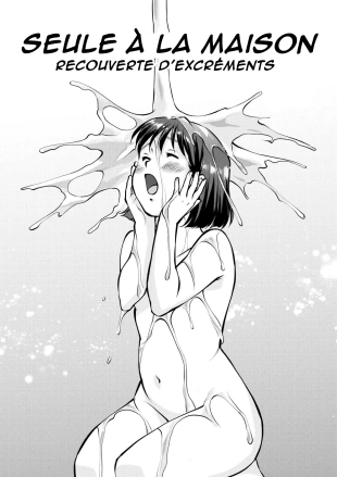 hentai Unko Mamire de Orusuban - Seule à la maison recouverte d'excréments